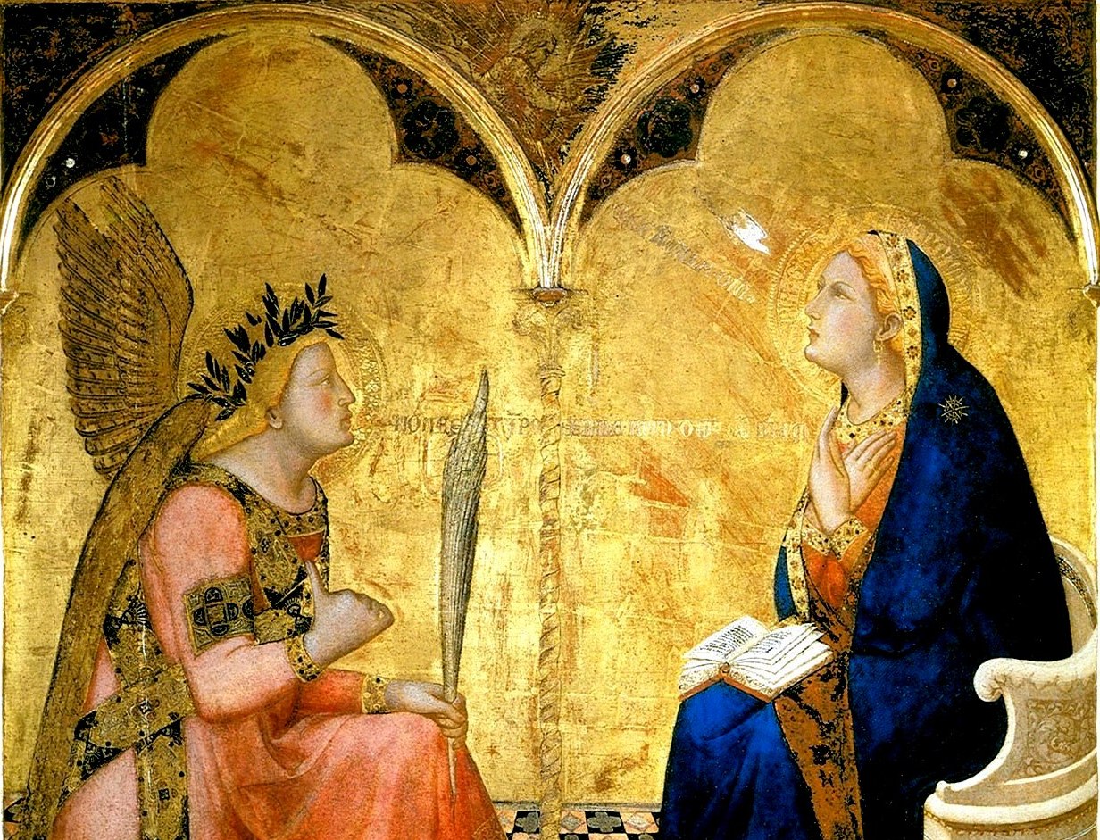 annunciazione ambrogio lorenzetti